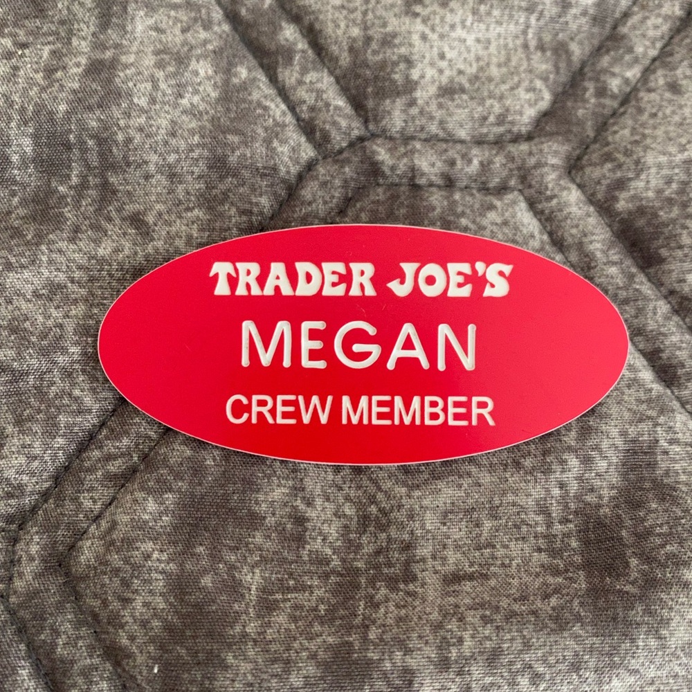 Trader Joe’s Nametag